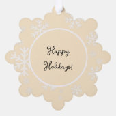 Walisische Terrier-Malerei - Niedliche Original Hu Ornament Karte (Rückseite)