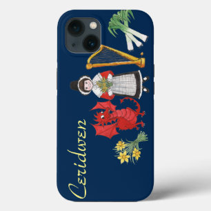 Walisische Tracht, Embleme Blau iPhone 6 Xtreme Hü 13 Hülle