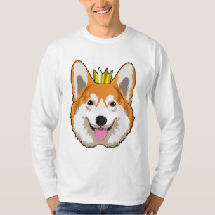 Walisischer Corgi mit Krone T-Shirt