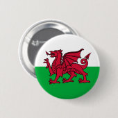 Walisischer Drache Button (Vorne & Hinten)