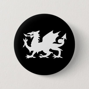 Walisischer Drache Button