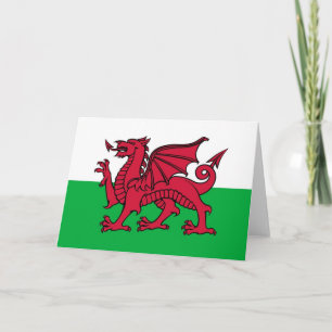 Walisischer Drache Karte