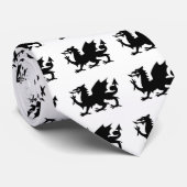 Walisischer Drache Krawatte (Gerollt)