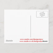 Walisischer Drache Postkarte (Rückseite)