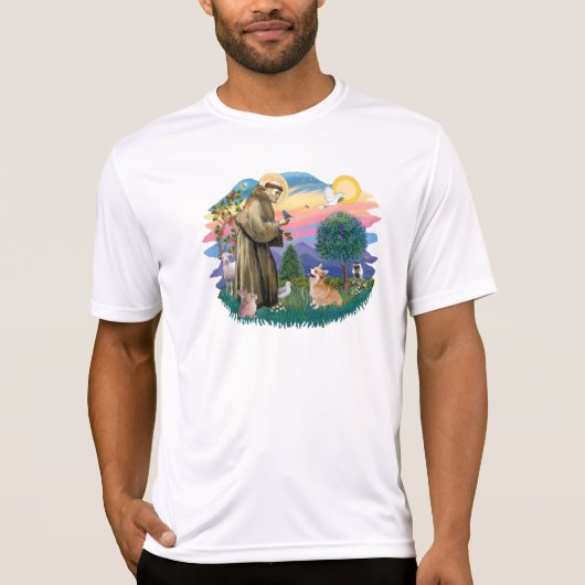 Walisisches Corgi (#7b) T-Shirt (Vorderseite)