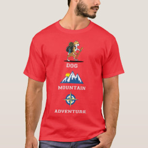 Walisisches Corgi Wandern Camping T-Shirt
