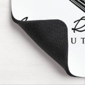 Walisisches Logo Mousepad Annie-Autor Rosen- (Ecke)