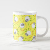 Walisisches Schaf, Wales Forever, Jumbo Coffee Tas Jumbo-Tasse (Rechts)