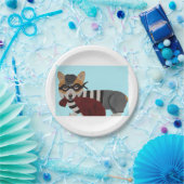 Walisiser Corgi Leckerli Dieb Einbrecher Pappteller (Party)