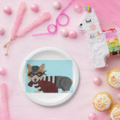 Walisiser Corgi Leckerli Dieb Einbrecher Pappteller (Party)
