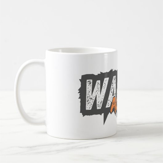 Walk Alone - Bold Motivational Coffee Mug Kaffeetasse (Links)
