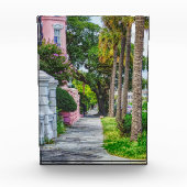 Walk Along Rainbow Row Fotoblock (Vorderseite)