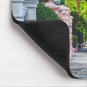 Walk Along Rainbow Row Mousepad (Ecke)