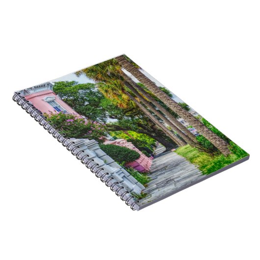 Walk Along Rainbow Row Notizblock (Rechte Seite)