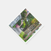 Walk Along Rainbow Row Serviette (Ecke)