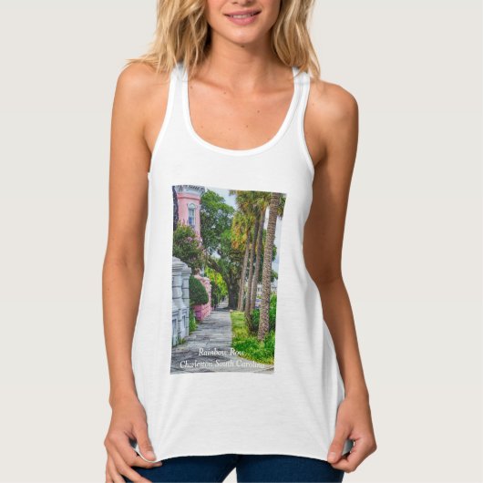 Walk Along Rainbow Row Tank Top (Vorderseite)