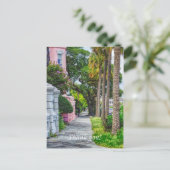 Walk Along Rainbow Row Vielen Dank Postkarte (Stehend Vorderseite)