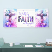 Walk by Faith Banner (Messe)