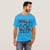 Walk By Faith Christian Ocean T-Shirt (Vorne ganz)