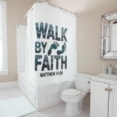Walk By Faith Christlich Duschvorhang (Beispiel)