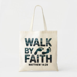 Walk By Faith Christliches Ozean Tragetasche