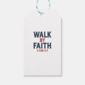 Walk By Faith Geschenkanhänger (Vorderseite)