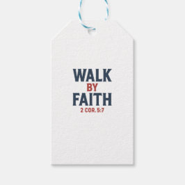 Walk By Faith  Geschenkanhänger