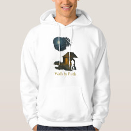 Walk by Faith Lantern Hoodie