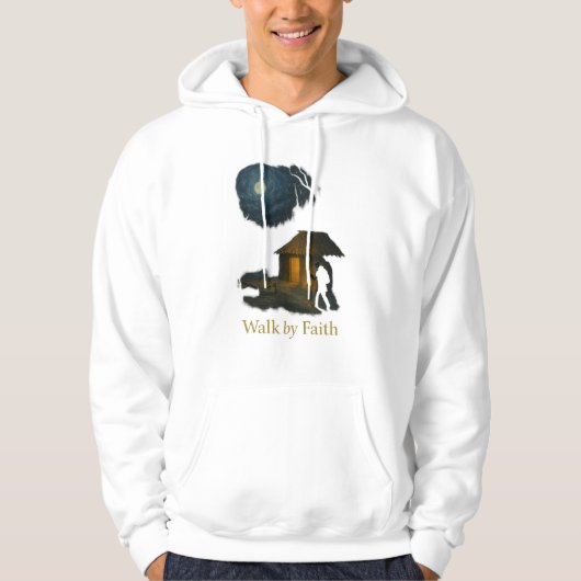 Walk by Faith Lantern Hoodie (Vorderseite)