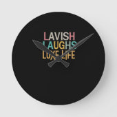 walk clock runde wanduhr (Vorderseite)