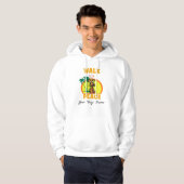 walk for peace hund hoodie (Vorne ganz)