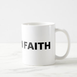 "Walk in Faith" Inspiration Christlich Kaffeetasse