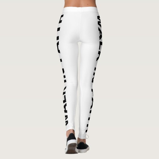 "WALK IN GLAUBEN" Leggings (Rückseite)