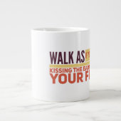 Walk Jumbo Tasse (Vorderseite)