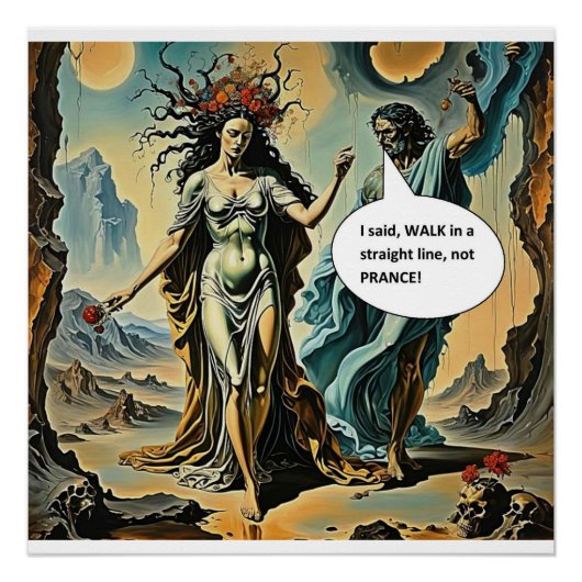 Walk not Prance Poster (Vorderseite)