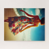 Walk On The Beach Puzzle (Horizontal)