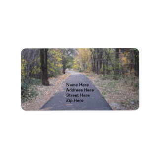 Walk Path Trees AddreLabel Adressaufkleber