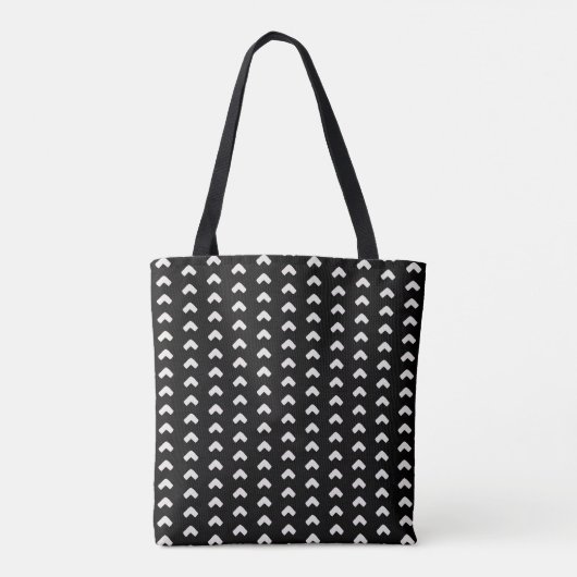 Walk Steady Collection Logo Symbol Pattern Tasche (Rückseite)