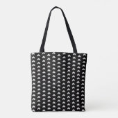 Walk Steady Kollektion Logo Symbol Muster Tasche (Rückseite)