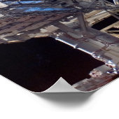 Walk (STS-123) Poster (Ecke)