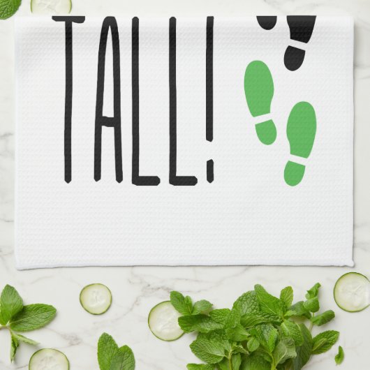 Walk Tall Handtuch (Gefaltet)