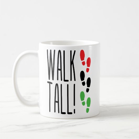 Walk Tall Kaffeetasse (Links)