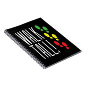 Walk Tall Notizblock (Rechte Seite)