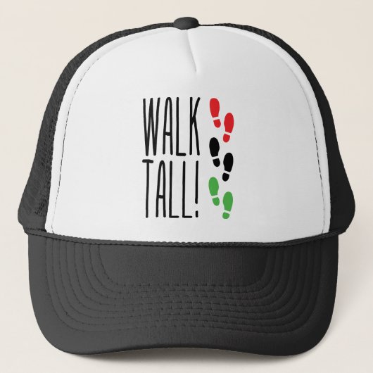 Walk Tall Truckerkappe (Vorderseite)