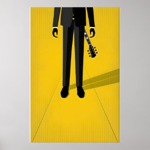 Walk the Line Inspiriertes Originaldesign - Nur Dr Poster