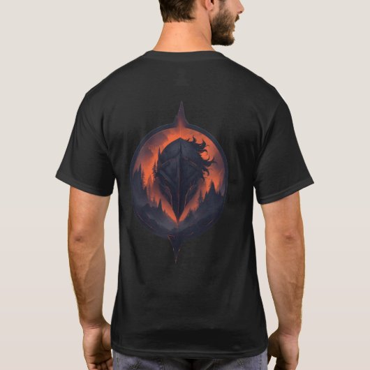 Walk Through Fire – 24 Hard Lines Warrior Shirt (Rückseite)