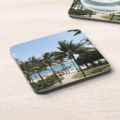 Walk to the Beach Getränkeuntersetzer (Linke Seite)