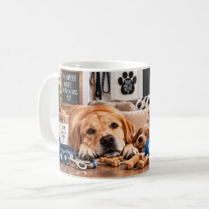 Walk Treats Nap Repeat Becher Kaffeetasse