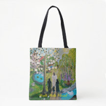 "Walk with Christ" Tote Bag