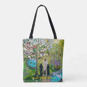 "Walk with Christ" Tote Bag Tasche (Rückseite)